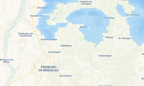Regenradar Vorschaubild - Aktuelle Niederschläge in Siensbach und Umgebung