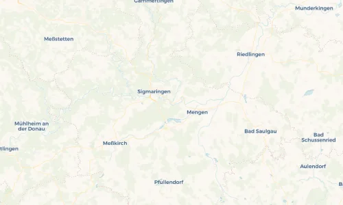 Regenradar Vorschaubild - Aktuelle Niederschläge in Sigmaringendorf und Umgebung