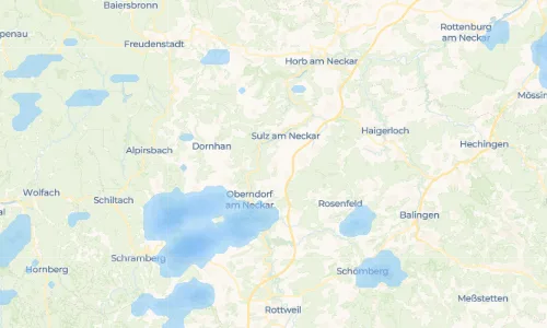 Regenradar Sigmarswangen: aktuelle Niederschläge in Sigmarswangen und Umgebung, Stand 26. Oktober 2026 um 10:10 Uhr