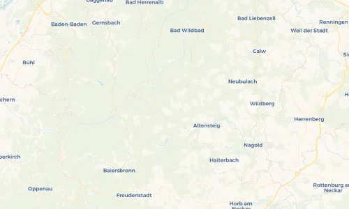 Regenradar Vorschaubild - Aktuelle Niederschläge in Simmersfeld und Umgebung