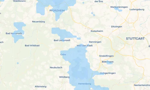 Regenradar Vorschaubild - Aktuelle Niederschläge in Simmozheim und Umgebung