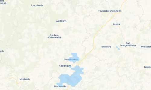 Regenradar Vorschaubild - Aktuelle Niederschläge in Sindolsheim und Umgebung
