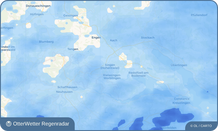 OtterWetter Regenradar-Widget Singen (Hohentwiel)