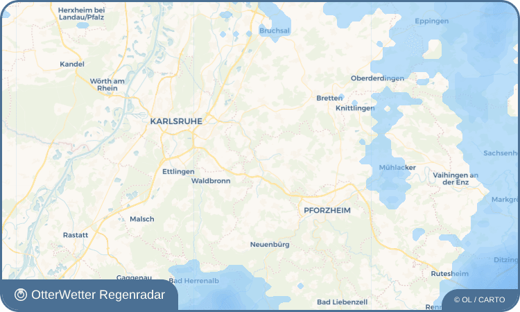 Wetter-Widget-Vorschau mit Vorhersagedaten für Singen