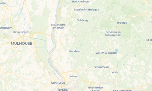 Regenradar-Vorschau: aktuelle Niederschläge in Sitzenkirch und Umgebung