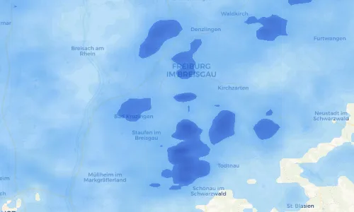 Regenradar Vorschaubild - Aktuelle Niederschläge in Sölden und Umgebung