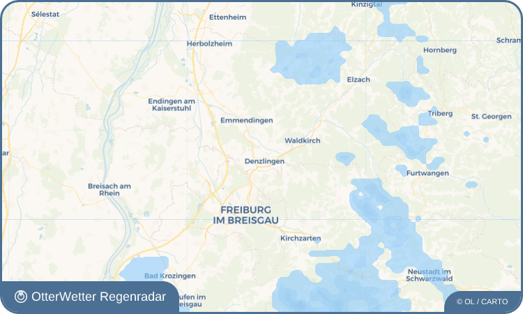 OtterWetter Regenradar-Widget Sommerhof