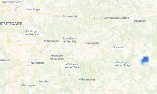 Regenradar Vorschaubild - Aktuelle Niederschläge in Sparwiesen und Umgebung