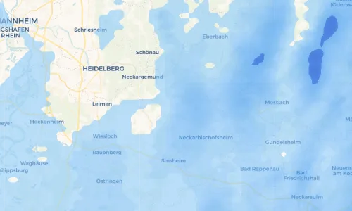 Regenradar Vorschaubild - Aktuelle Niederschläge in Spechbach und Umgebung