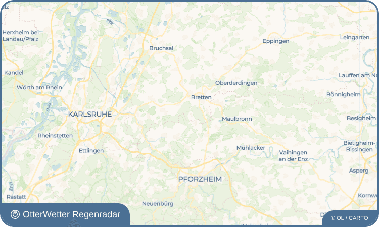 Widget-Vorschau für Sprantal Wetter-Widget-Vorschau mit Vorhersagedaten für Sprantal