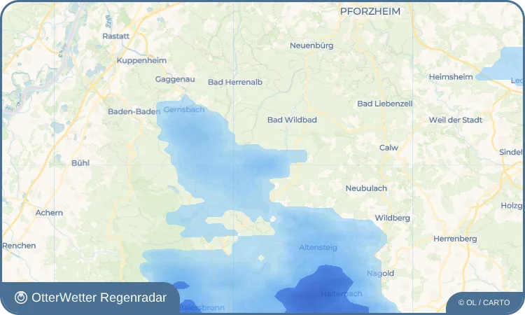 Wetter-Widget-Vorschau mit Vorhersagedaten für Sprollenhaus