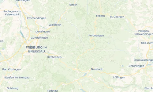 Regenradar Vorschaubild - Aktuelle Niederschläge in St. Märgen und Umgebung