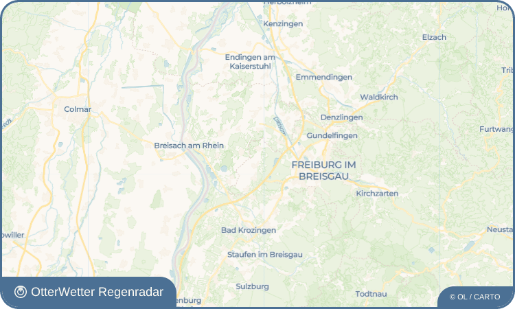OtterWetter Regenradar-Widget St. Nikolaus