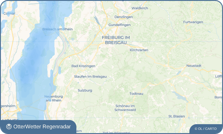 OtterWetter Regenradar-Widget St. Ulrich