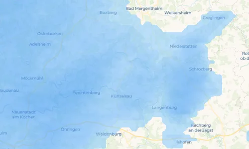 Regenradar Vorschaubild - Aktuelle Niederschläge in Stachenhausen und Umgebung