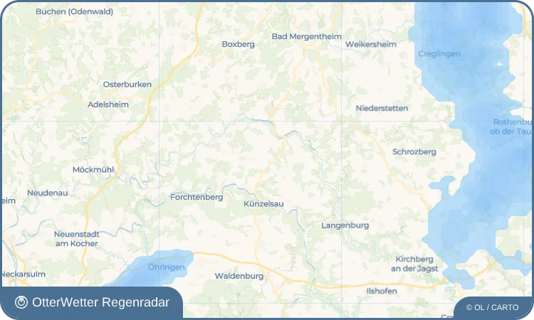 Wetter-Widget-Vorschau mit Vorhersagedaten für Stachenhausen