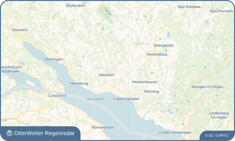 OtterWetter Regenradar-Widget Stadel