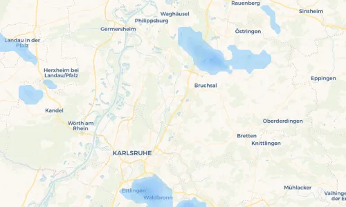 Regenradar Vorschaubild - Aktuelle Niederschläge in Staffort und Umgebung