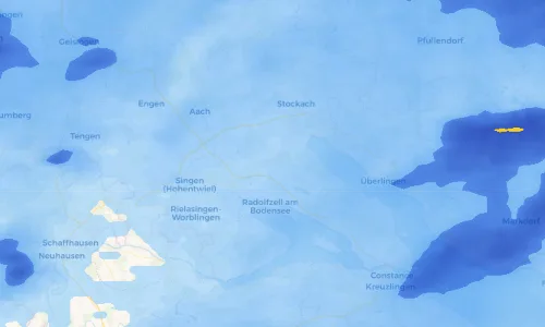 Regenradar Vorschaubild - Aktuelle Niederschläge in Stahringen und Umgebung