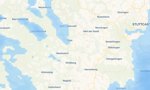Regenradar Vorschaubild - Aktuelle Niederschläge in Stammheim und Umgebung