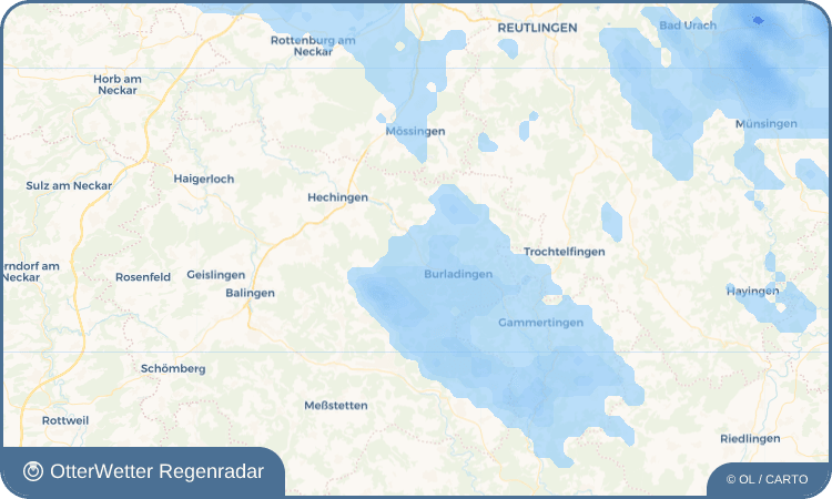 Widget-Vorschau für Starzeln Wetter-Widget-Vorschau mit Vorhersagedaten für Starzeln