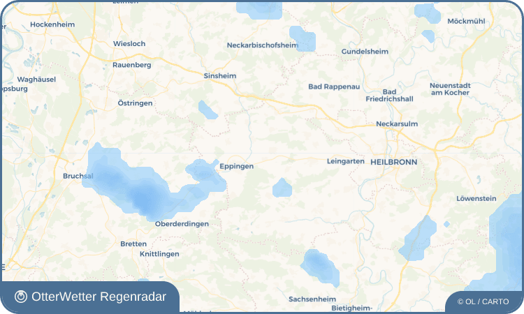 Wetter-Widget-Vorschau mit Vorhersagedaten für Stebbach
