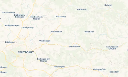 Regenradar Vorschaubild - Aktuelle Niederschläge in Steinach und Umgebung