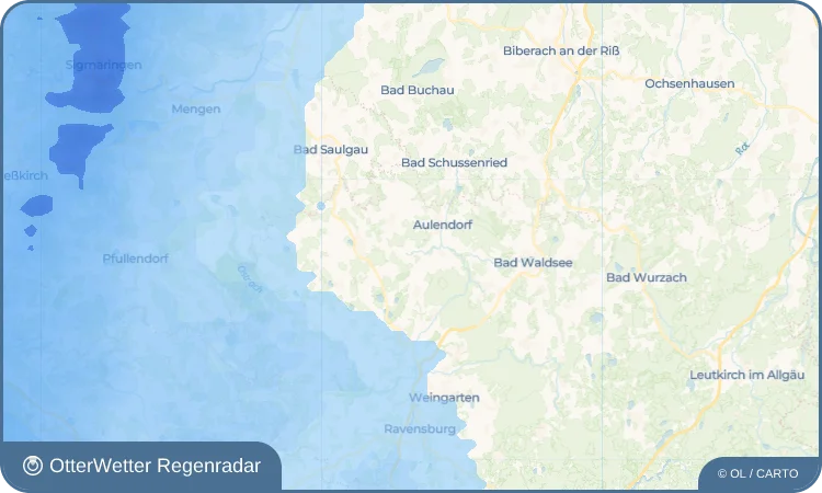Wetter-Widget-Vorschau mit Vorhersagedaten für Steinenbach
