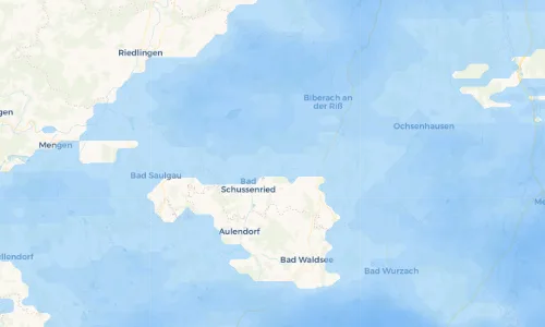 Regenradar Vorschaubild - Aktuelle Niederschläge in Steinhausen und Umgebung