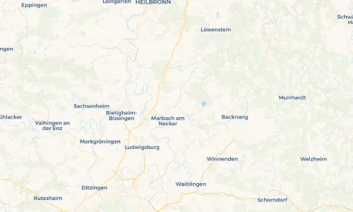 Regenradar Vorschaubild - Aktuelle Niederschläge in Steinheim an der Murr und Umgebung