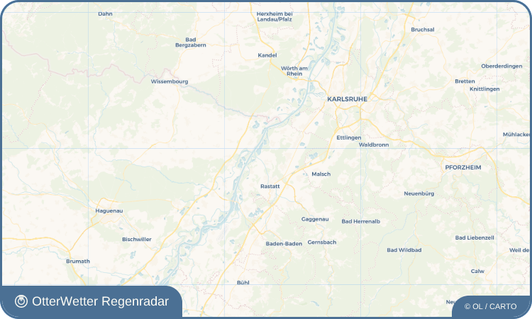 OtterWetter Regenradar-Widget Steinmauern