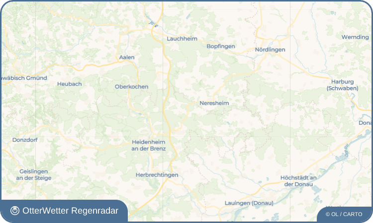 OtterWetter Regenradar-Widget Steinweiler