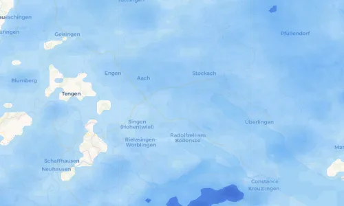 Regenradar Vorschaubild - Aktuelle Niederschläge in Steißlingen und Umgebung