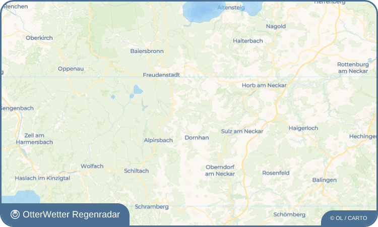 OtterWetter Regenradar-Widget Sterneck