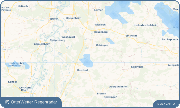 OtterWetter Regenradar-Widget Stettfeld