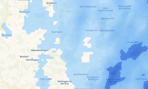 Regenradar Vorschaubild - Aktuelle Niederschläge in Stockheim und Umgebung