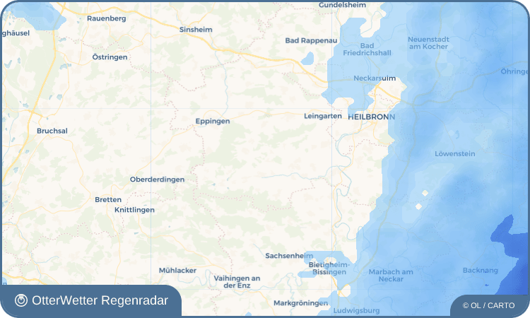 OtterWetter Regenradar-Widget Stockheim