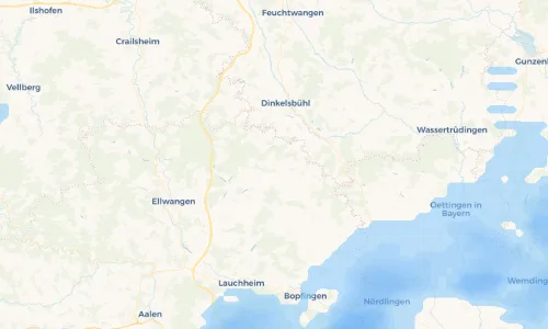 Regenradar Vorschaubild - Aktuelle Niederschläge in Stödtlen und Umgebung