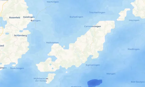 Regenradar Vorschaubild - Aktuelle Niederschläge in Straßberg und Umgebung