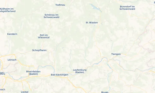 Regenradar Vorschaubild - Aktuelle Niederschläge in Strittmatt und Umgebung