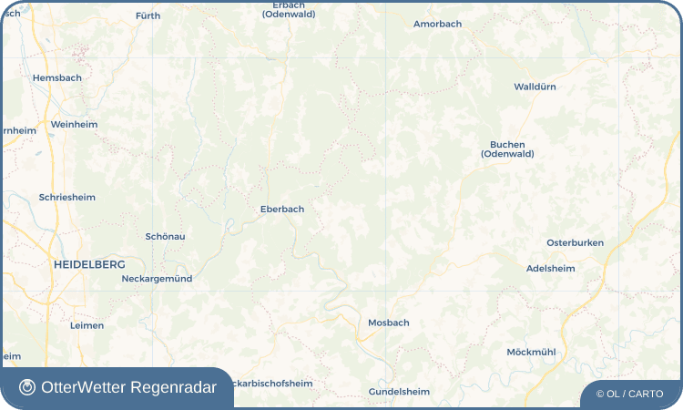 OtterWetter Regenradar-Widget Strümpfelbrunn