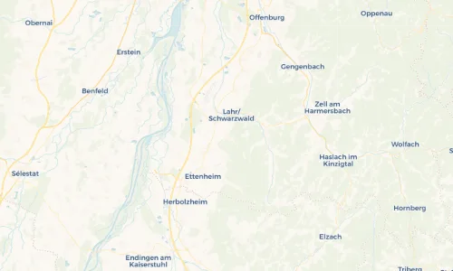 Regenradar Vorschaubild - Aktuelle Niederschläge in Sulz und Umgebung