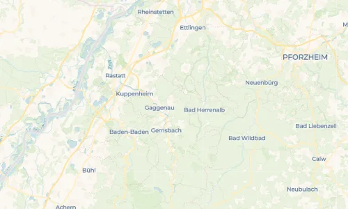 Regenradar Vorschaubild - Aktuelle Niederschläge in Sulzbach und Umgebung