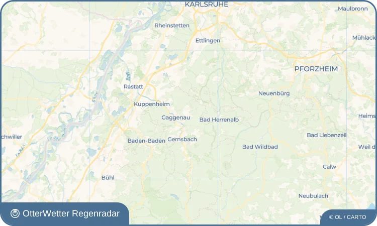 Wetter-Widget-Vorschau mit Vorhersagedaten für Sulzbach