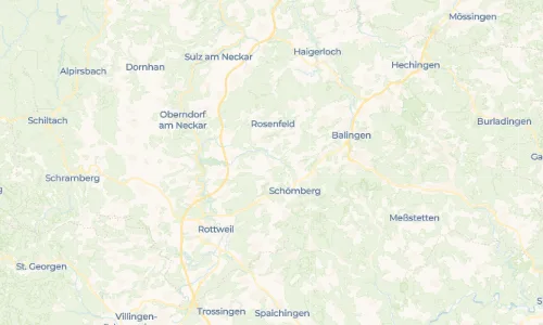 Regenradar Vorschaubild - Aktuelle Niederschläge in Täbingen und Umgebung