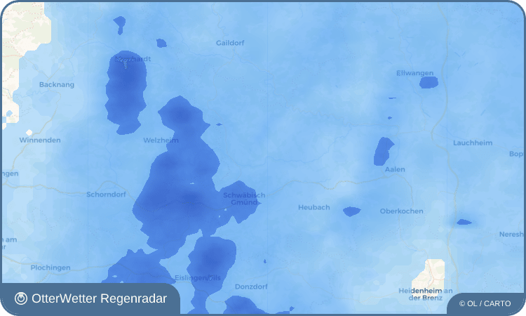 Wetter-Widget-Vorschau mit Vorhersagedaten für Täferrot