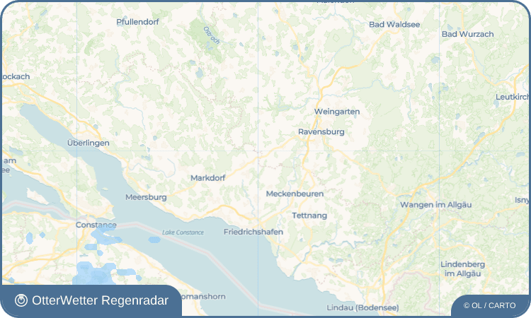 OtterWetter Regenradar-Widget Taldorf