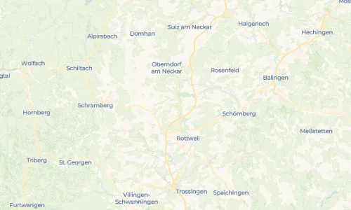 Regenradar Vorschaubild - Aktuelle Niederschläge in Talhausen und Umgebung