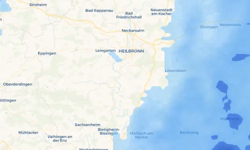 Regenradar Vorschaubild - Aktuelle Niederschläge in Talheim und Umgebung