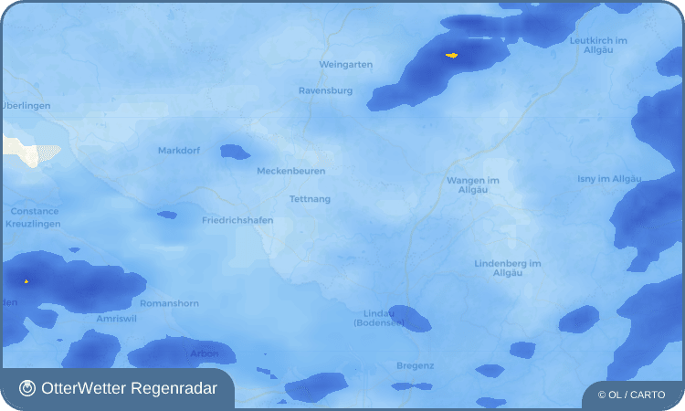 OtterWetter Regenradar-Widget Tannau